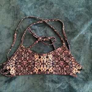 PATTERNED JOLYN HARRISON BIKINI TOP